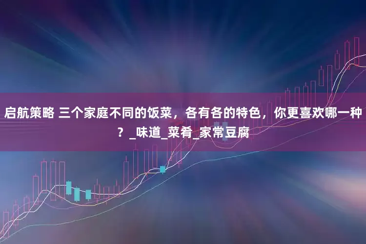 启航策略 三个家庭不同的饭菜，各有各的特色，你更喜欢哪一种？_味道_菜肴_家常豆腐
